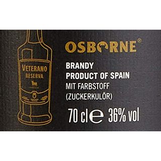 Osborne Veterano Solera Reserva Seleción 8a Brandy
