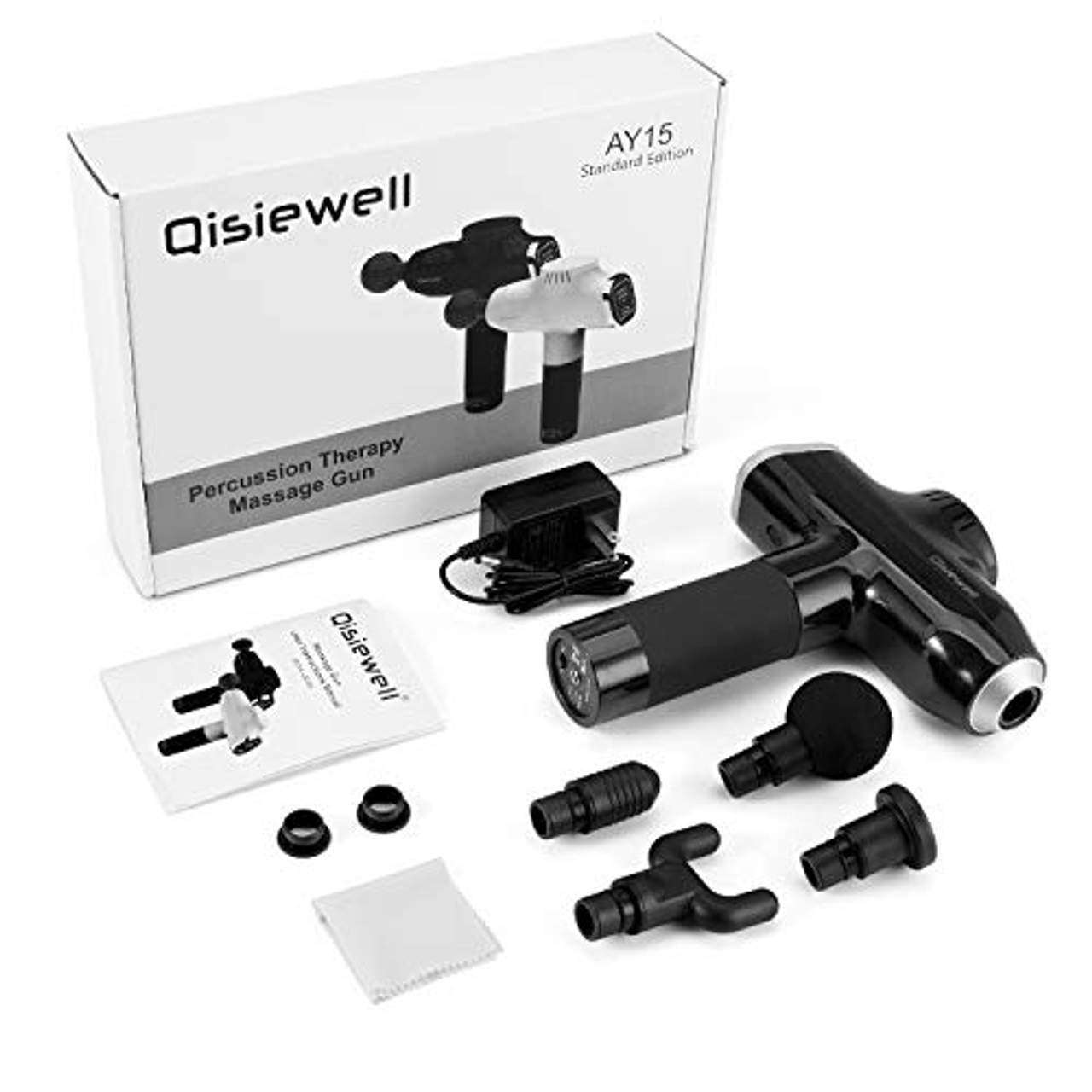 Qisiewell AY15 Massagepistole Elektrisches Hand-Massagegerät