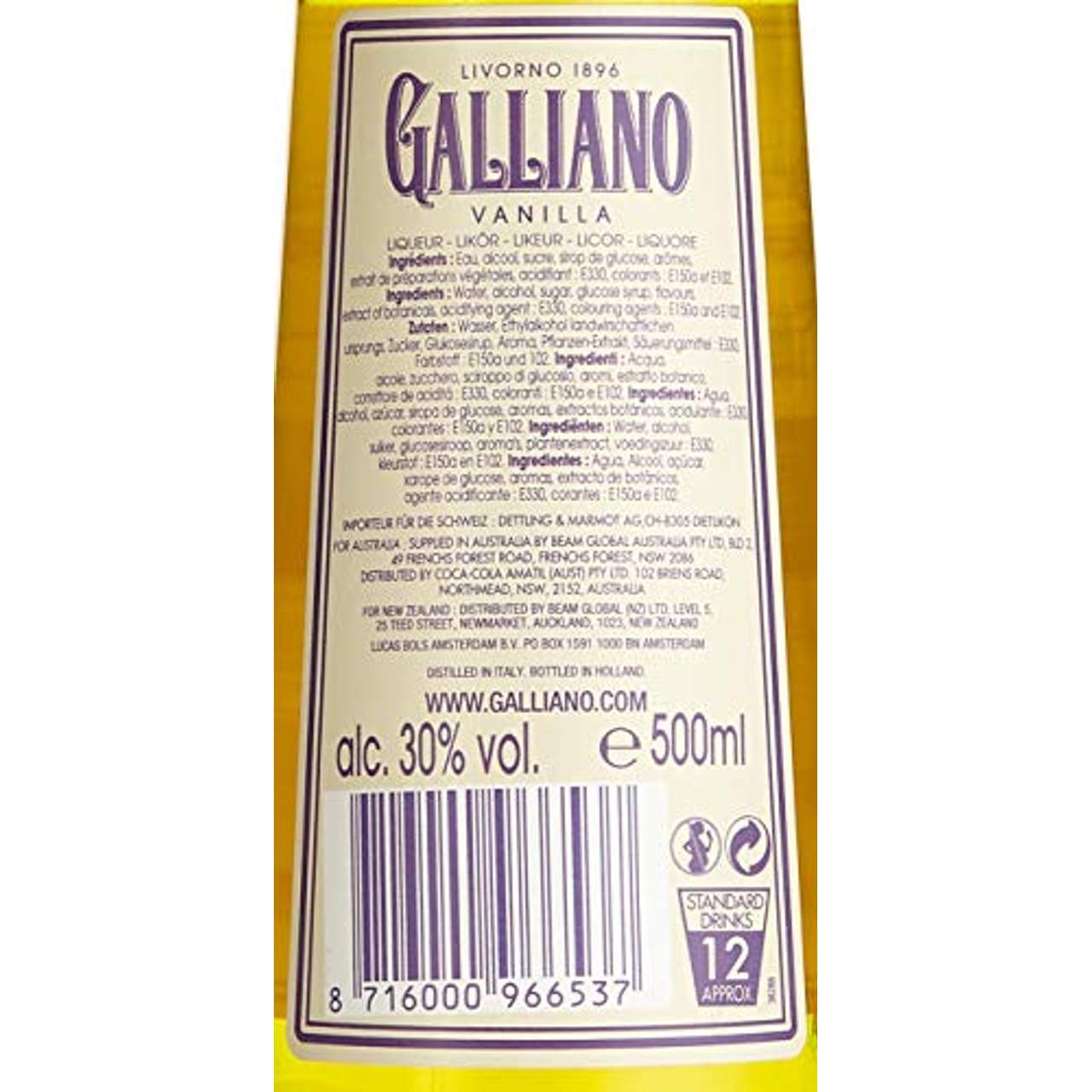 Galliano Vanilla 0.70 l