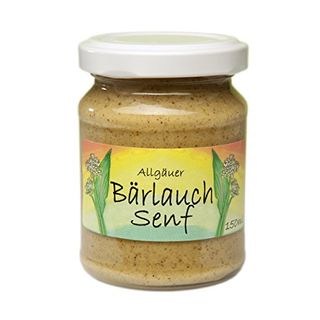 Bärlauch-Senf aus dem Allgäu