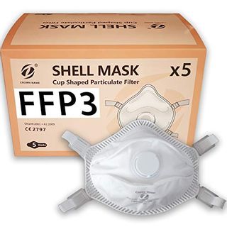 Crown name 5X FFP3 Atemschutzmasken