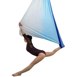 WDMSN Aerial Yoga Hammock Tuch Hängematte Silk Set in Sport & Freizeit