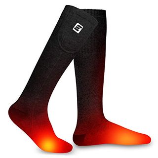 Elektrische Beheizte Socken Unisex Warme Thermische Socken Akku Fußwärmer Winter 