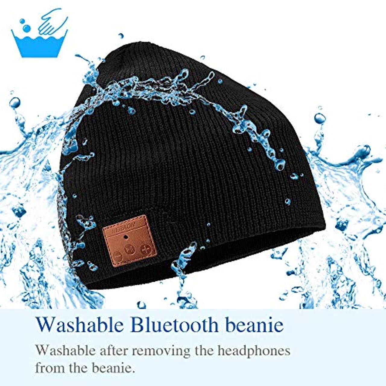 Neraon neueste Bluetooth 5.0 Wireless Bluetooth Beanie Mütze