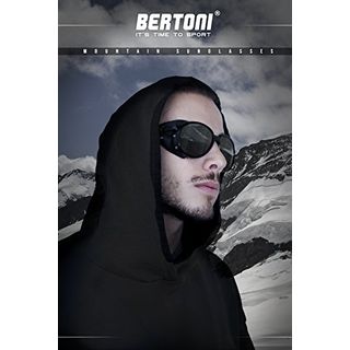 BERTONI Polarisierte Bergbrille Gletscherbrille Bergsteigerbrille
