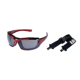 Goggle Gletscherbrille Gebirgsbrille mit Band und Windschutzpolsterung Kat 4 