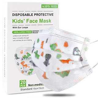 DISEN 20 Stück Kinder Mundschutz Masken kleine Mundschutz Masken