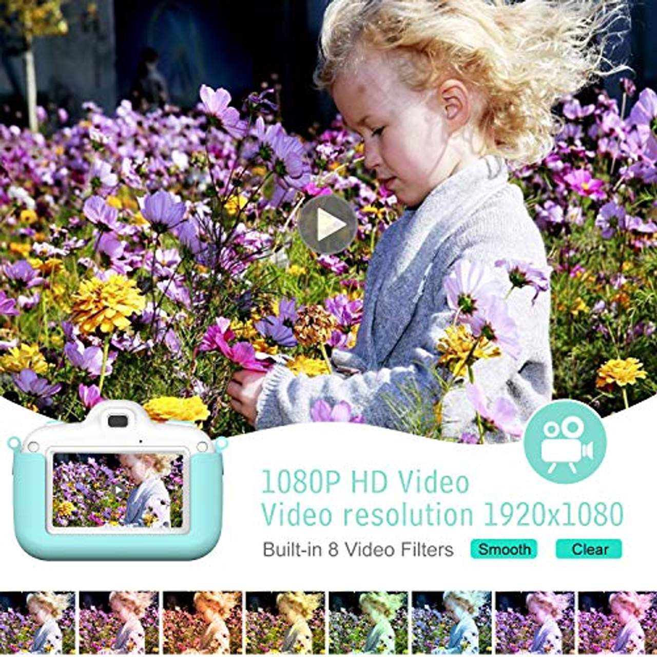 Vannico Kinderkamera Digital Kamera