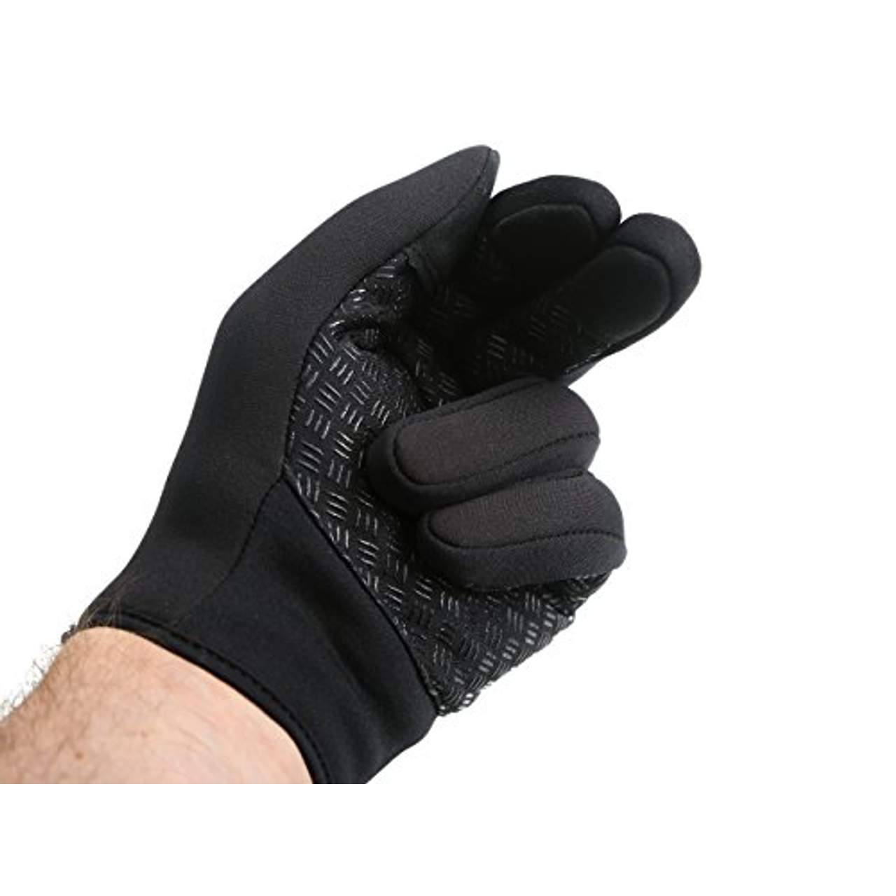 Nordic Walking Handschuhe Damen schwarz Elasto Training
