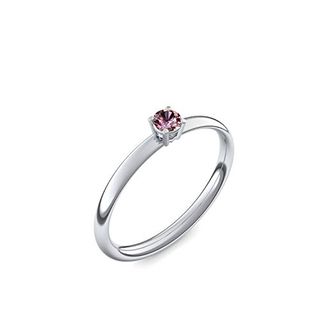 Platin Ring Turmalin pink 950