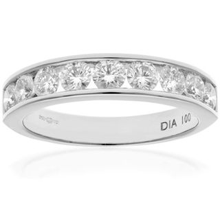 Naava Damen-Ring Platin 950 Diamant