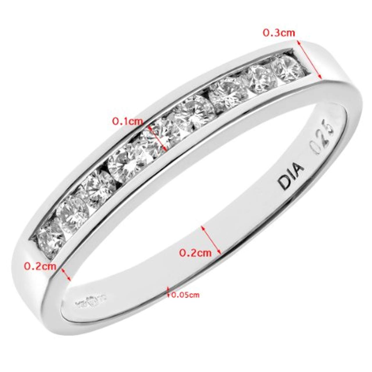 Naava Damen-Ring Platin 950 Diamant 
