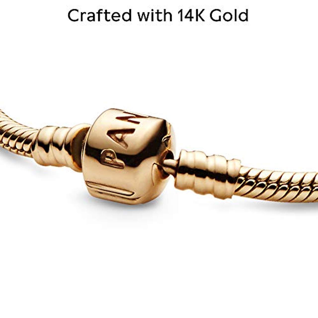 Pandora Damen-Armband 14 Karat (585) Gelbgold 20cm
