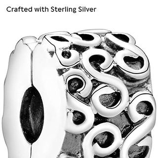 Pandora Moments Wirbel Clip Sterling Silber 