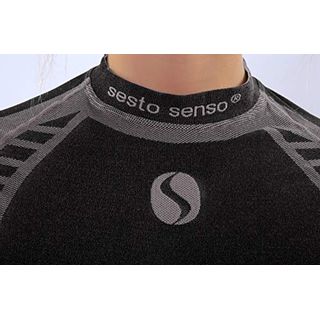Sesto Senso Damen Funktionsunterwäsche Shirt Langarmes Top Unterhemd