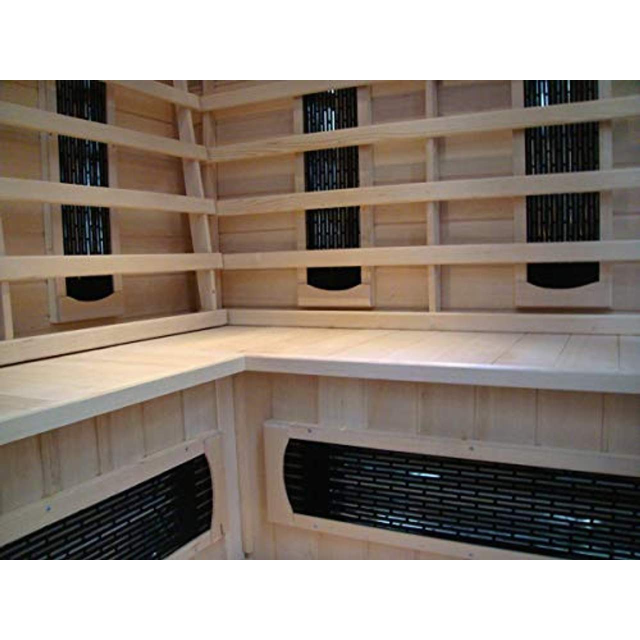 XXL Luxus LED Infrarotsauna Infrarotkabine-Wärmekabine Sauna
