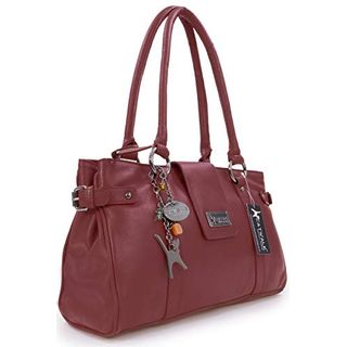 Catwalk Collection Handbags Leder Umhängetasche