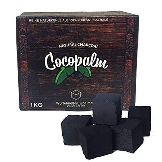 Cocopalm 1 KG Shisha Naturkohle aus 100% Kokosnuss