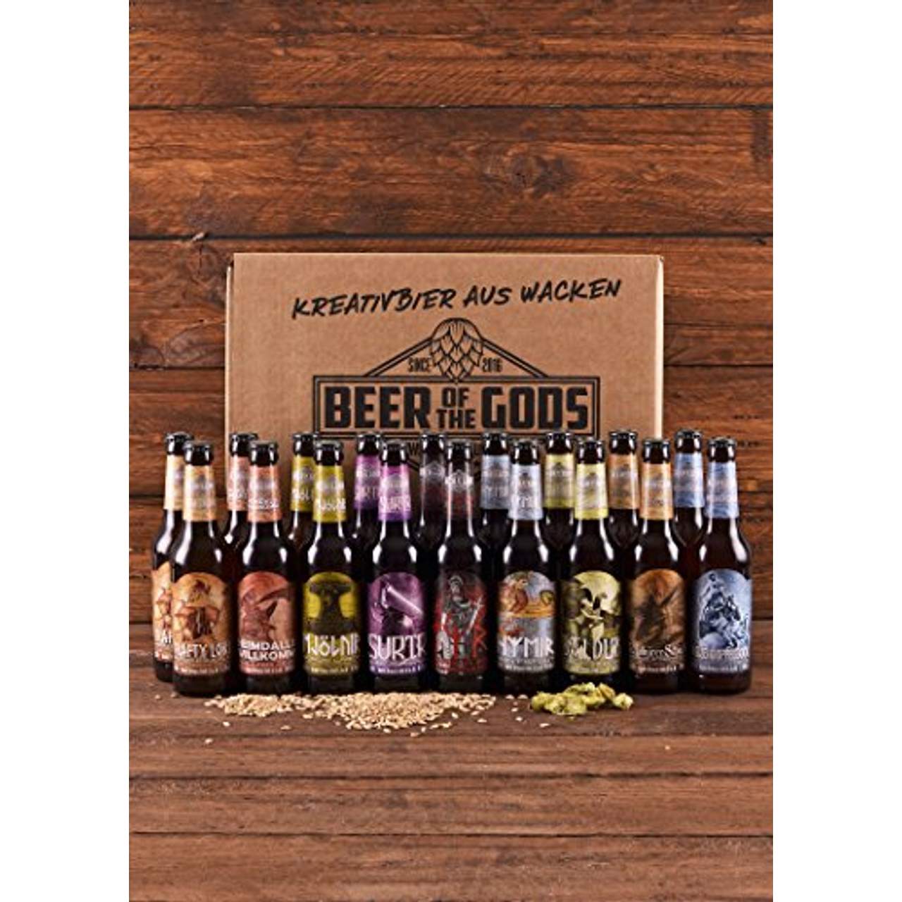 Wacken Brauerei Craft Beer Box 18 x 0,33 l verschiedene Sorten