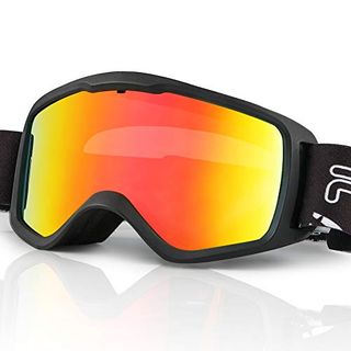 Anti FOG JTENG Skibrille Damen und Herren Snowboard Brille UV-Schutz OTG UV400 