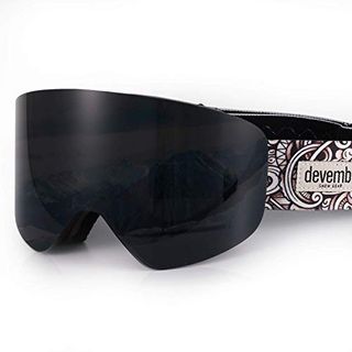 Skibrille UV-schutz Snowboard Rodel Brille Anti Fog Verspiegelt Damen Herren 