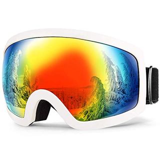 BLACK CREVICE S3 * UV400 Schutz Skibrille für Brillenträger OTG 