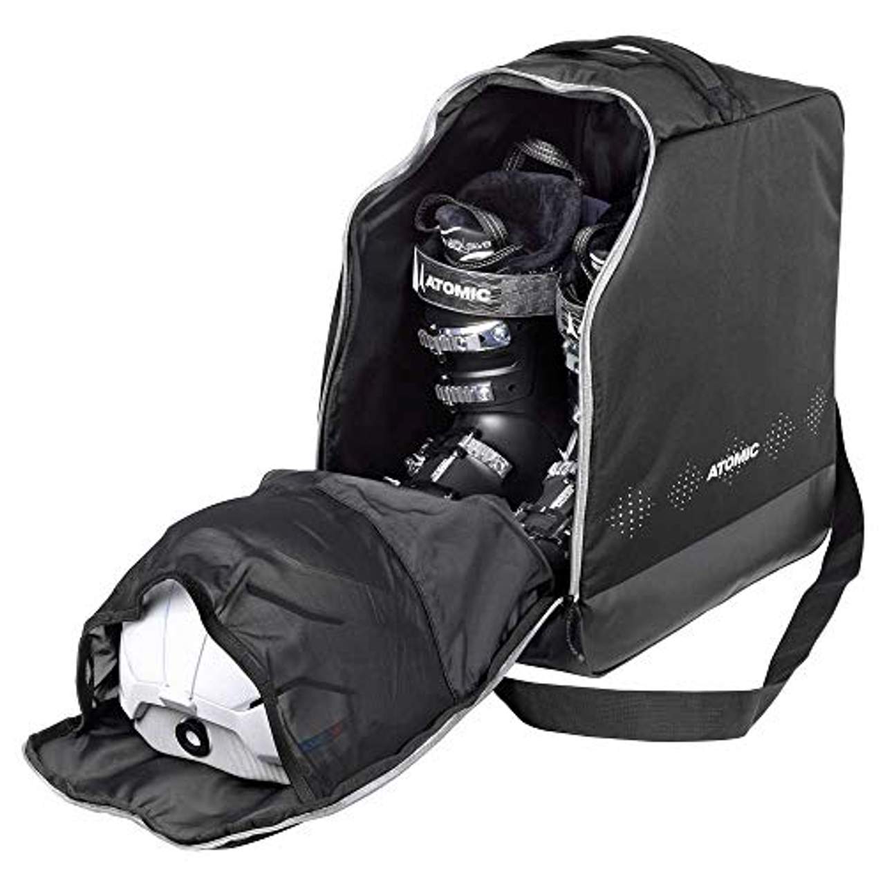 ATOMIC Damen W Boot & Helmet Bag Cloud Skischuhtasche schwarz Einheitsgröße