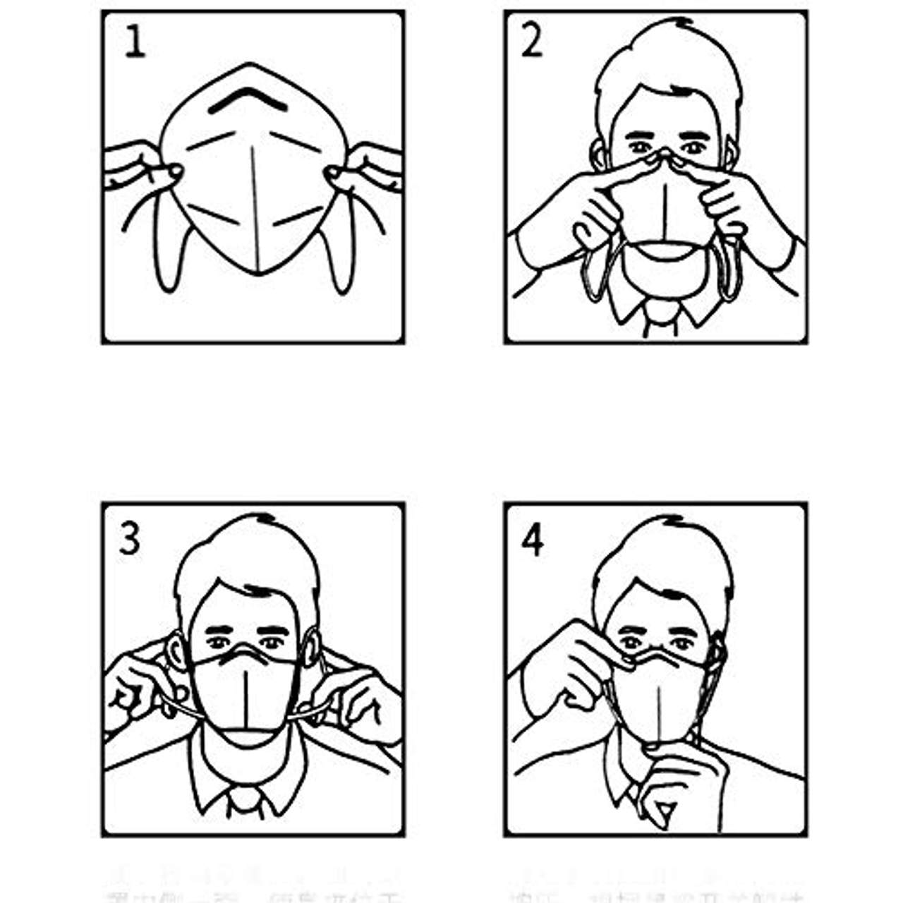 20 Stück FFP2 Masken Mundschutz 5-lagig CE Zertifiziert Maske