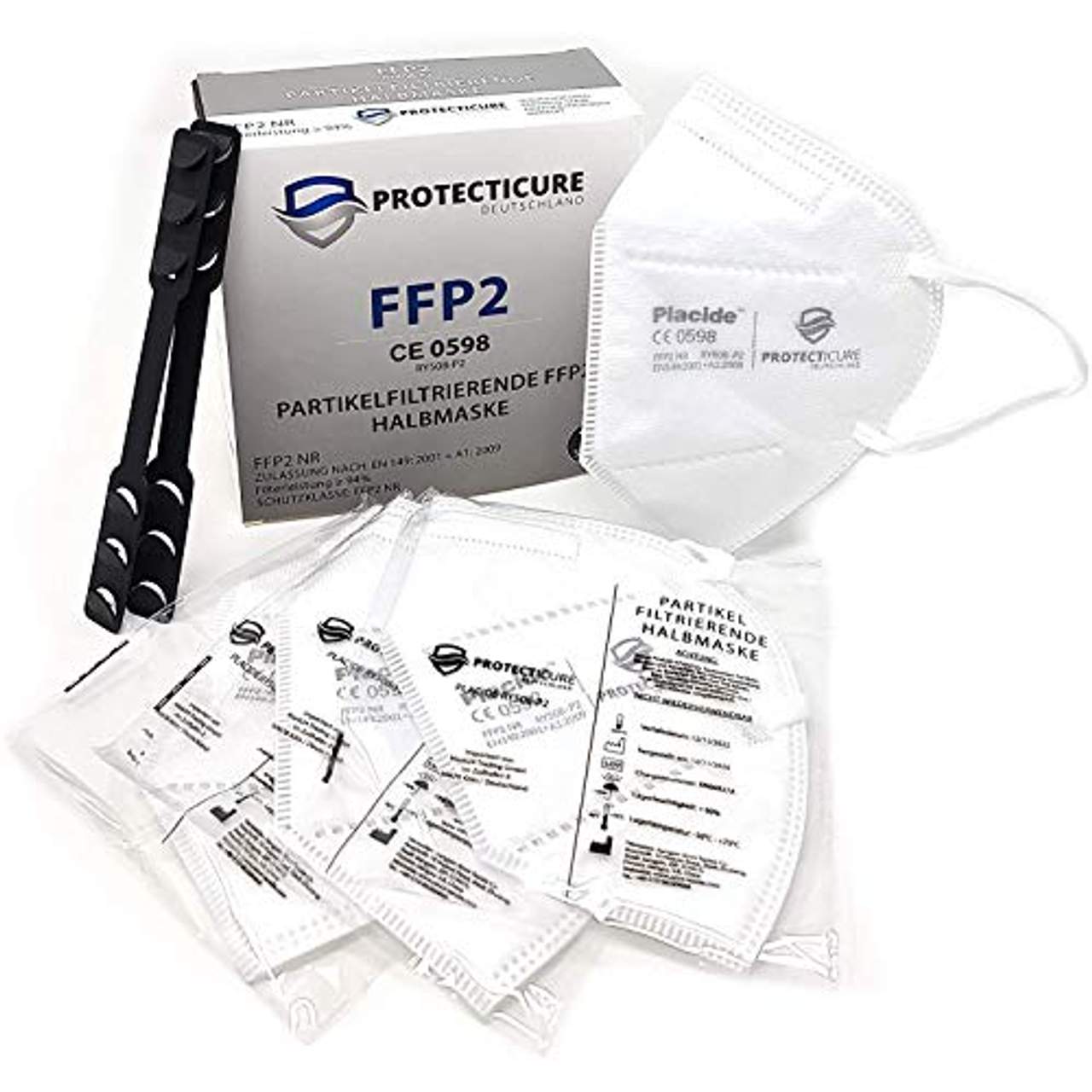Hochwertige FFP2 NR Atemschutzmasken