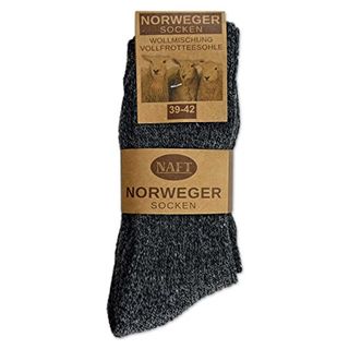 8 Paar Herren Norweger  Socken 92% Natur " portofrei " Top Qualität 