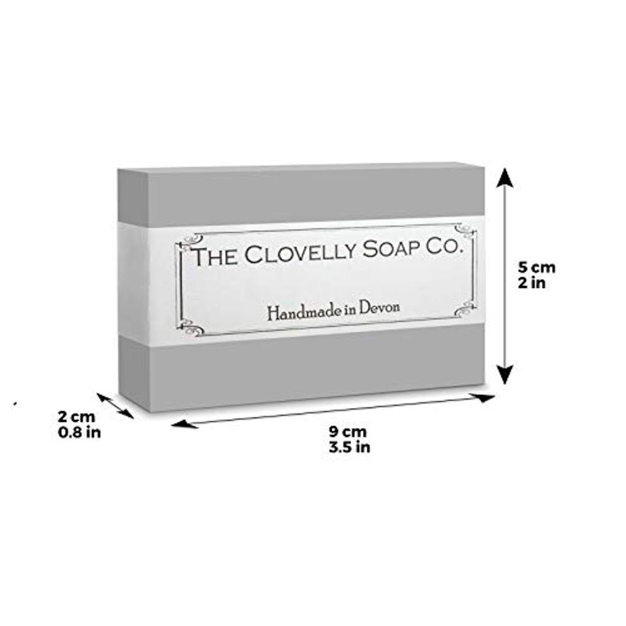 Clovelly Soap Co Natürliche handgemachte Seife Patschuli & Orange