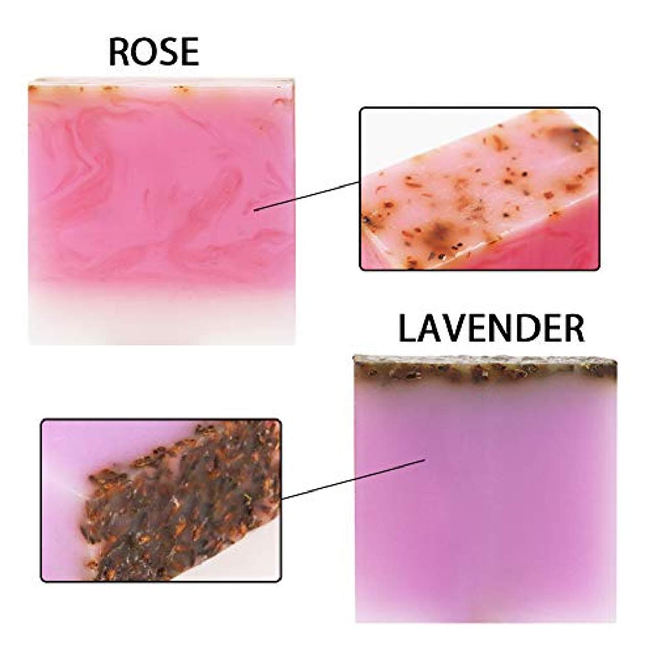 Rose & Lavendel Naturseife
