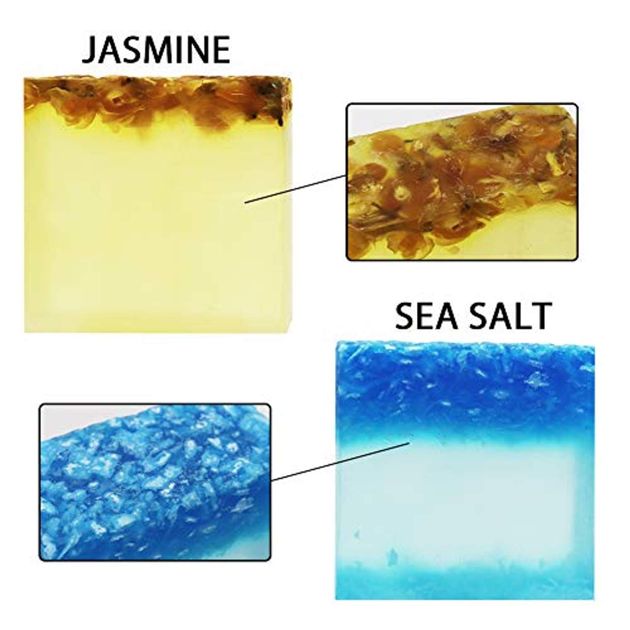 Jasmin & Meersalz Sea Salt Naturseife