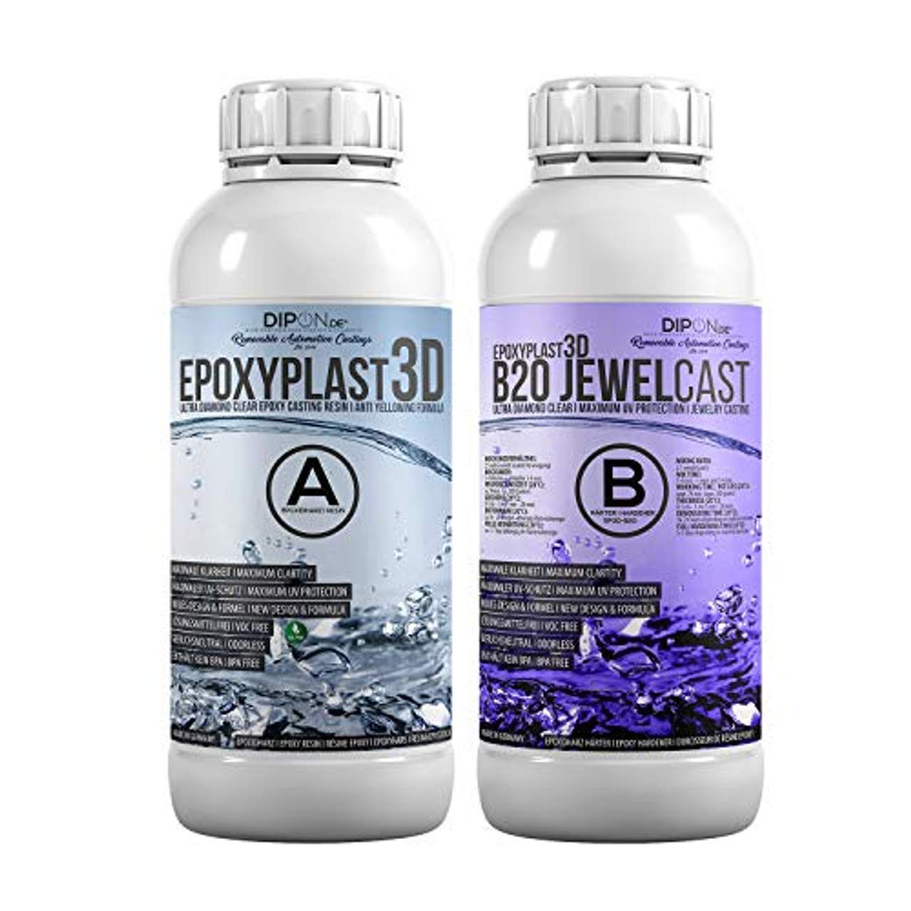 Epoxidharz EpoxyPlast 3D B20 Jewel Cast 0,75 KG