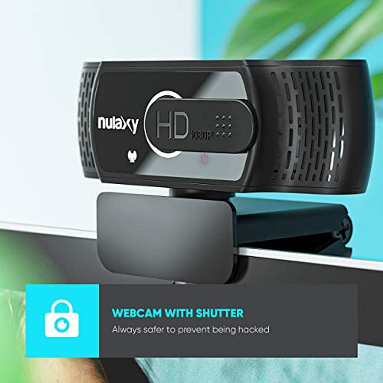 Nulaxy C900 Webcam mit Mikrofon