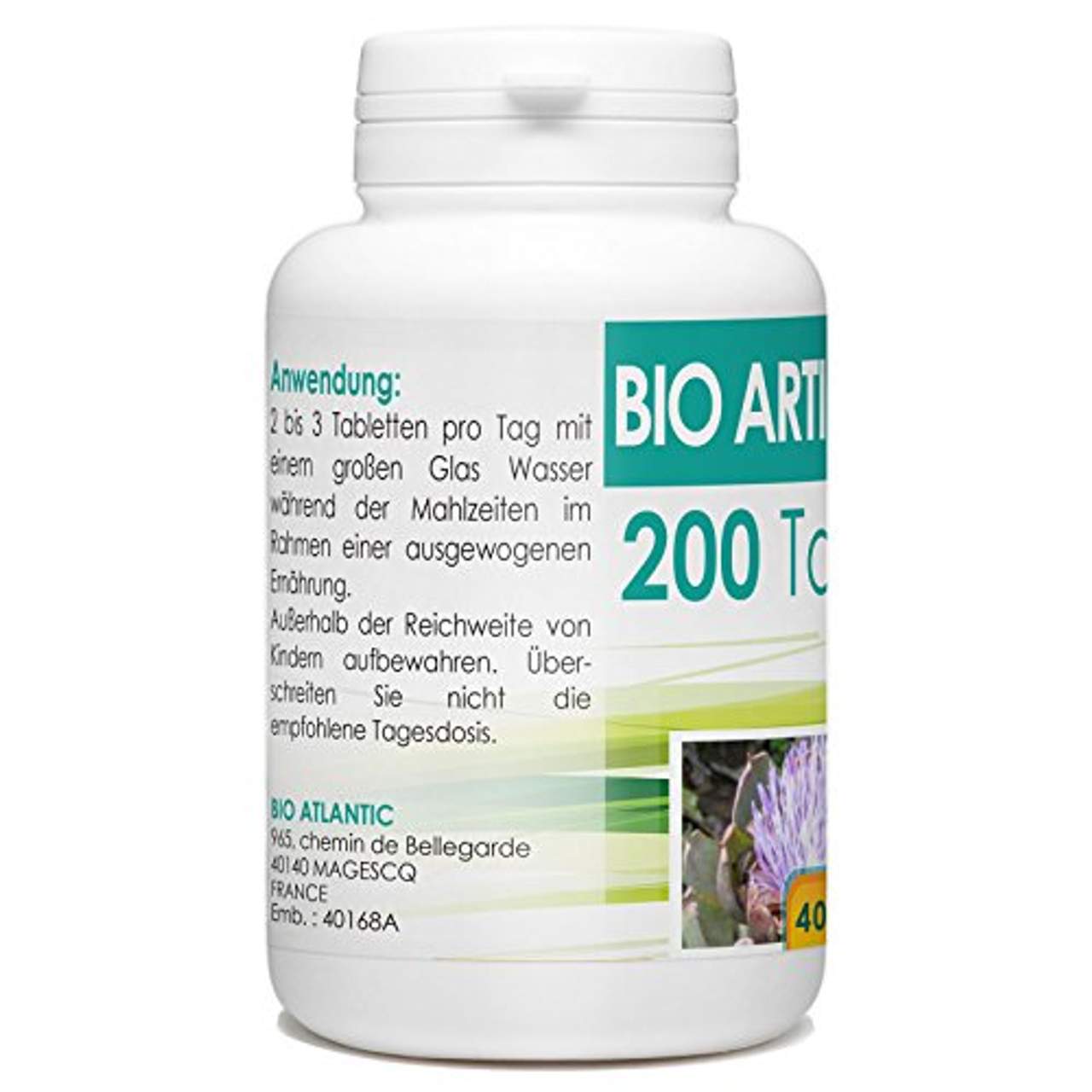 Bio Artischocke 400 mg 200 Tabletten