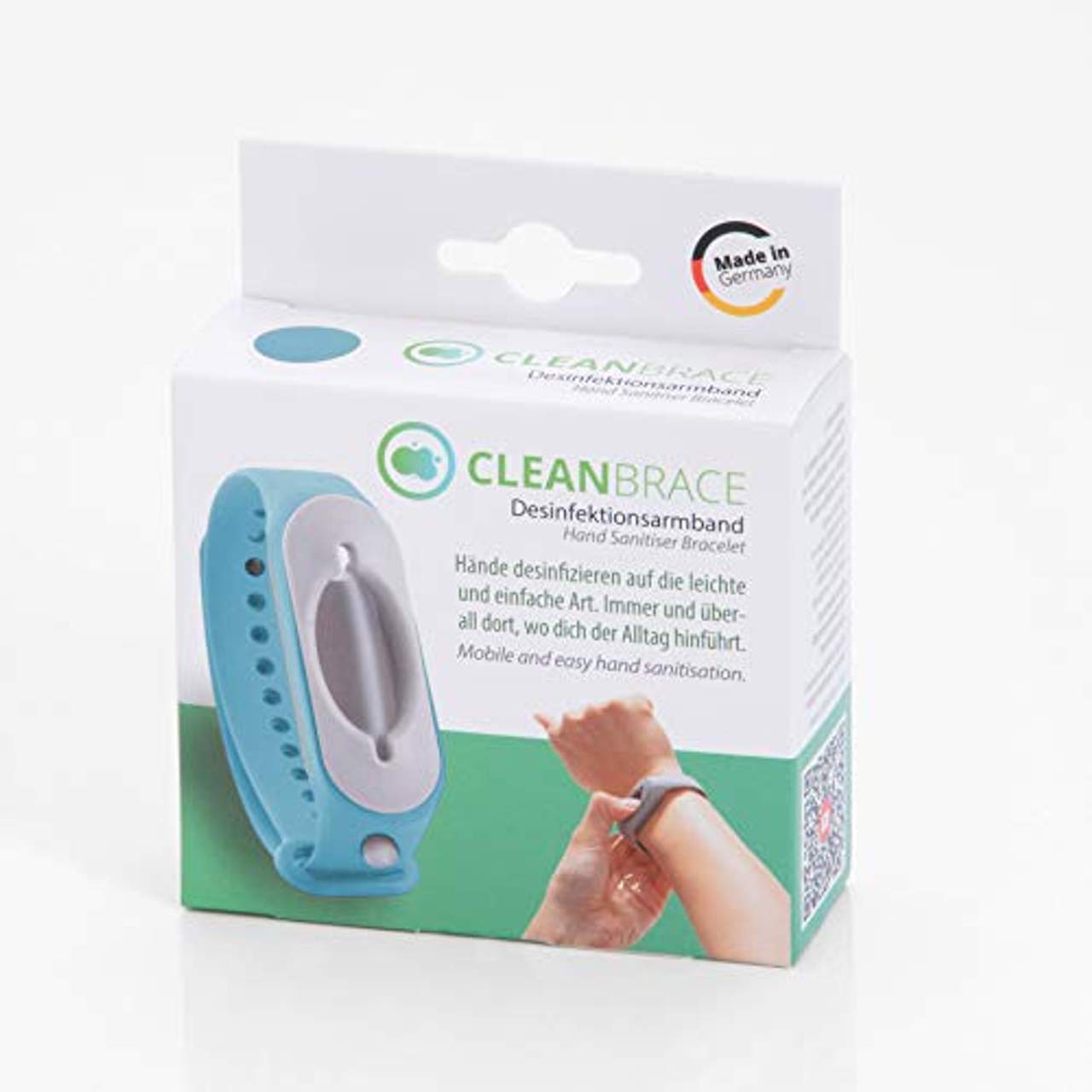 Cleanbrace Desinfektionsarmband 2.0 (blau)