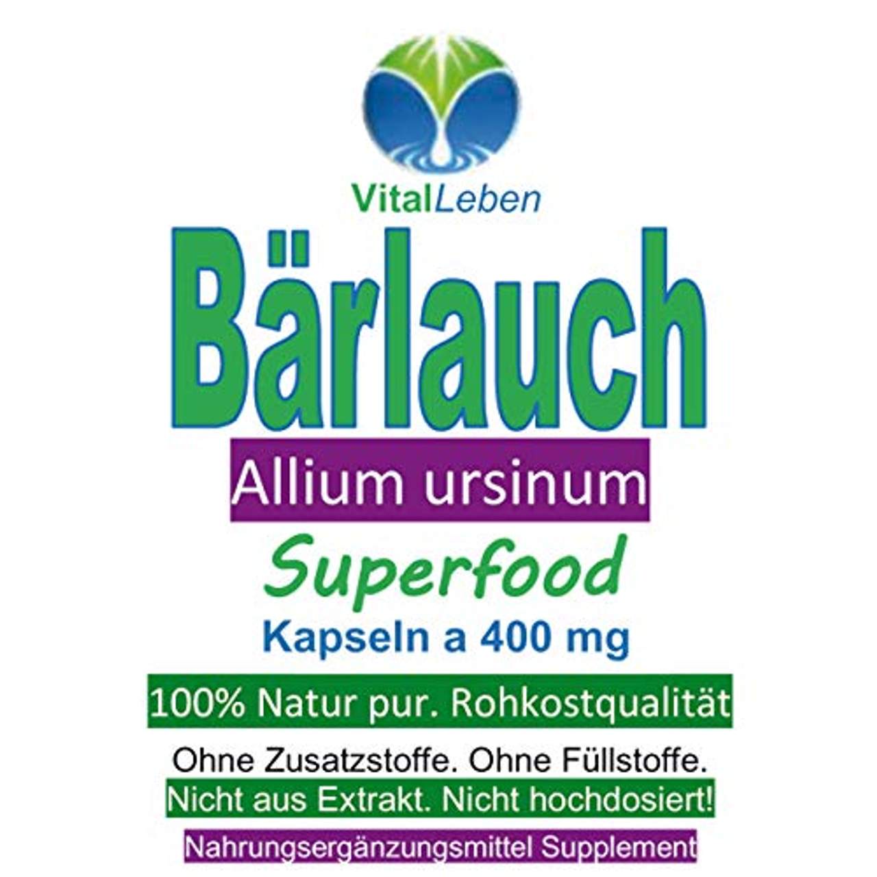 Frischblatt Bärlauch Superfood Wilder Knoblauch