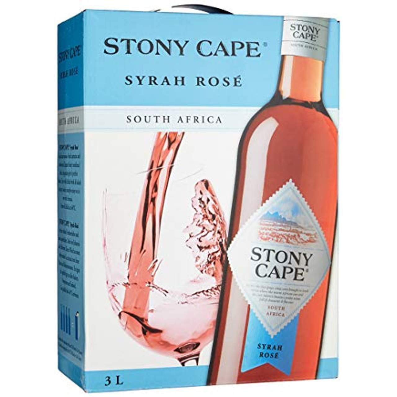 Stony Cape Syrah Rosé Südafrika Syrah trocken Bag-in-Box
