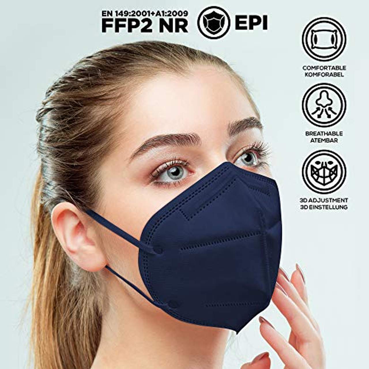 ENERGY FUSION Blau FFP2 Maske