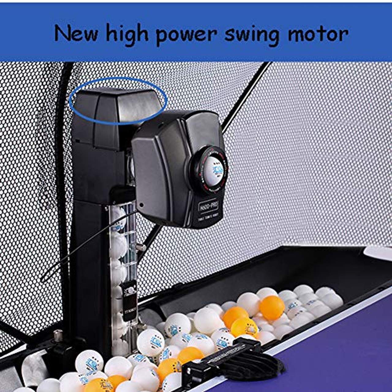 H600-Pro Wener Automatische Ping Pong Balls Maschine Tischtennis Roboter