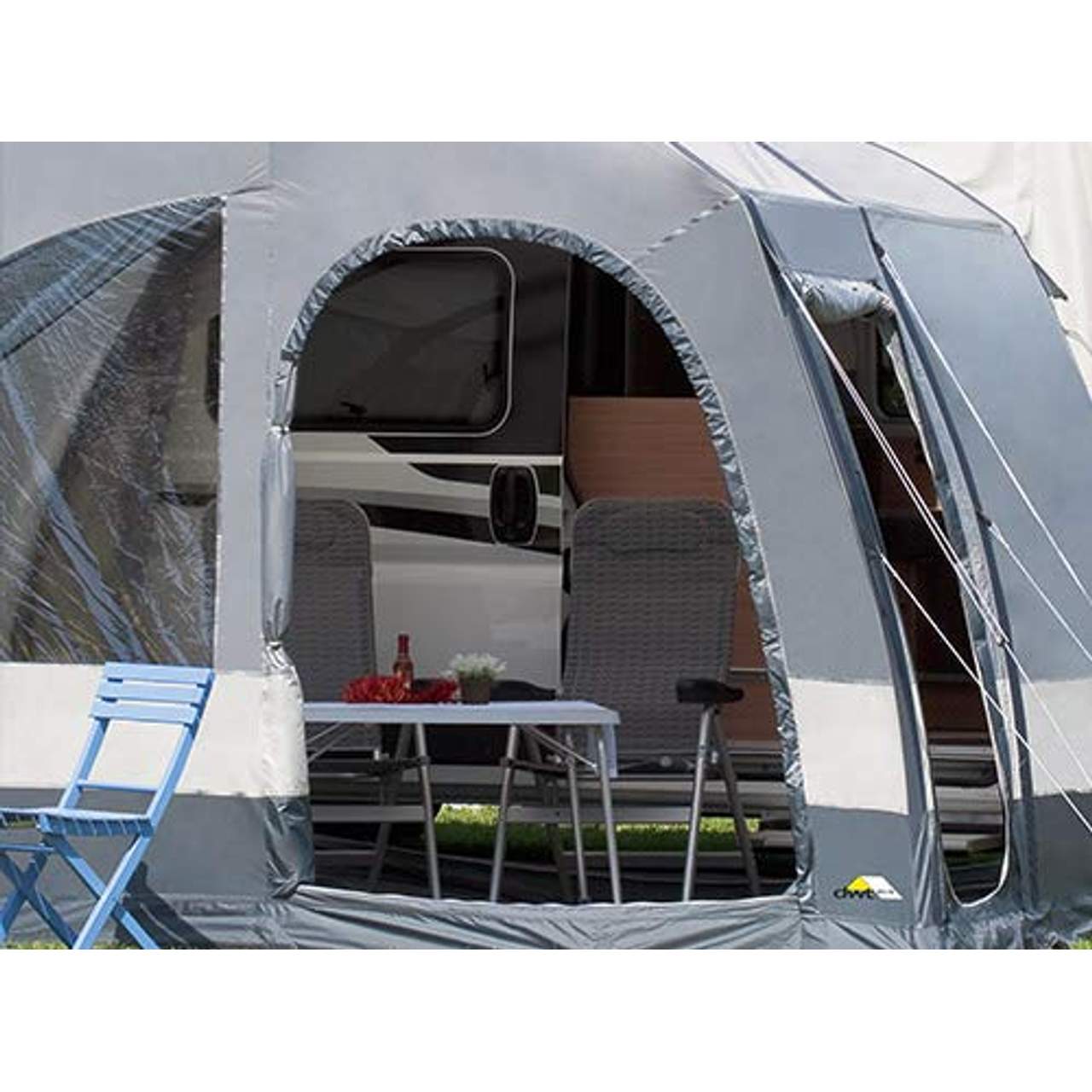 dwt Mobilzelt Luna AIR 350x250 Vorzelt Camping Outdoor freistehend
