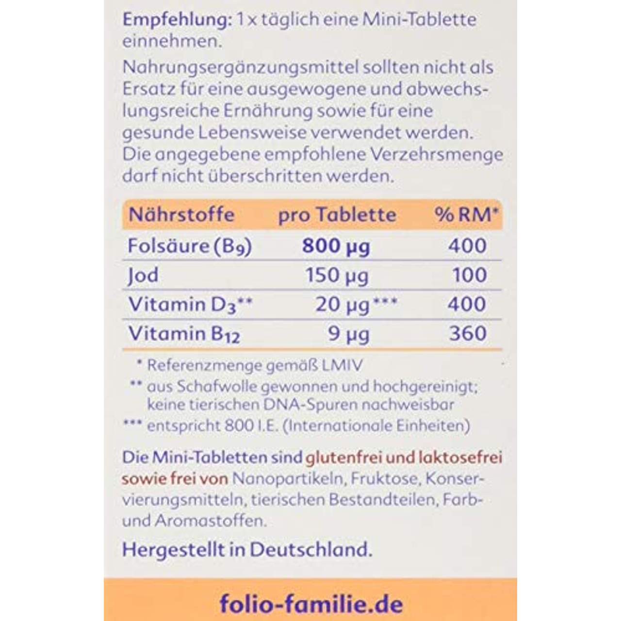 SteriPharm Pharmazeutische Produkte Folio 1 forte filmtabletten