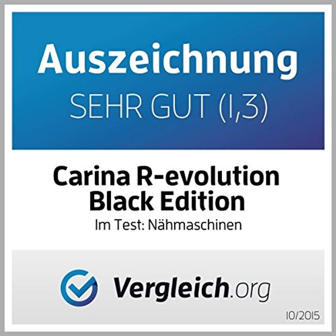 Carina Nähmaschine R-Evolution 2020 Black Edition
