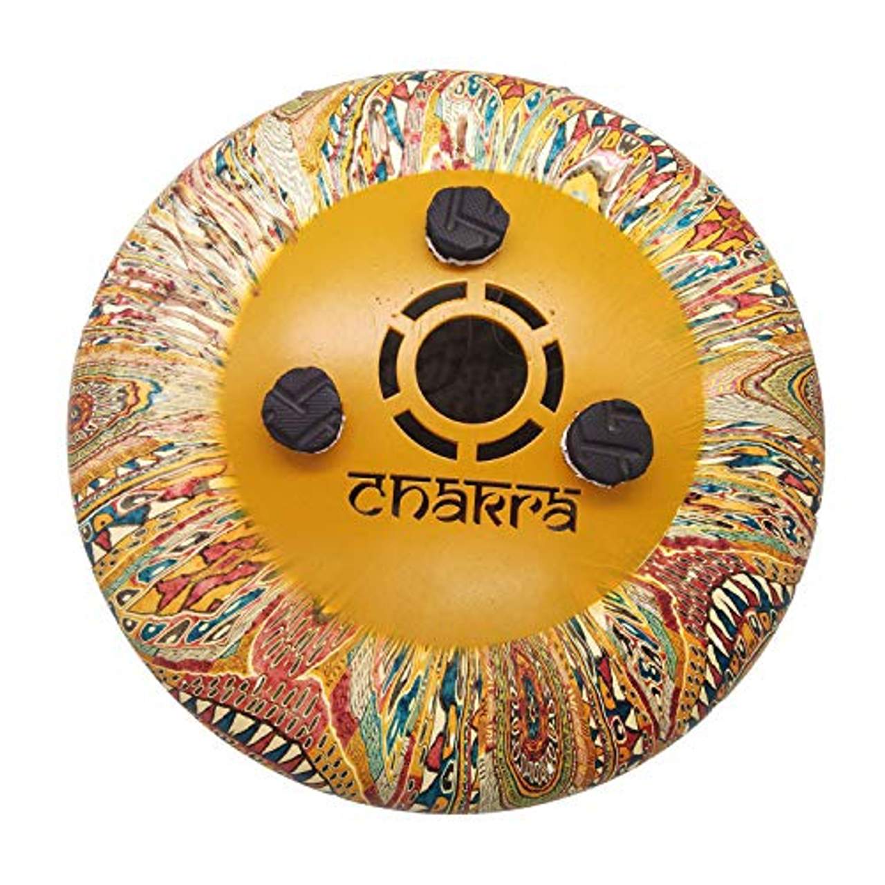 India Meets India 25,4 cm OM Tongue Drum Tank Drum Steel Percussion Hangpan