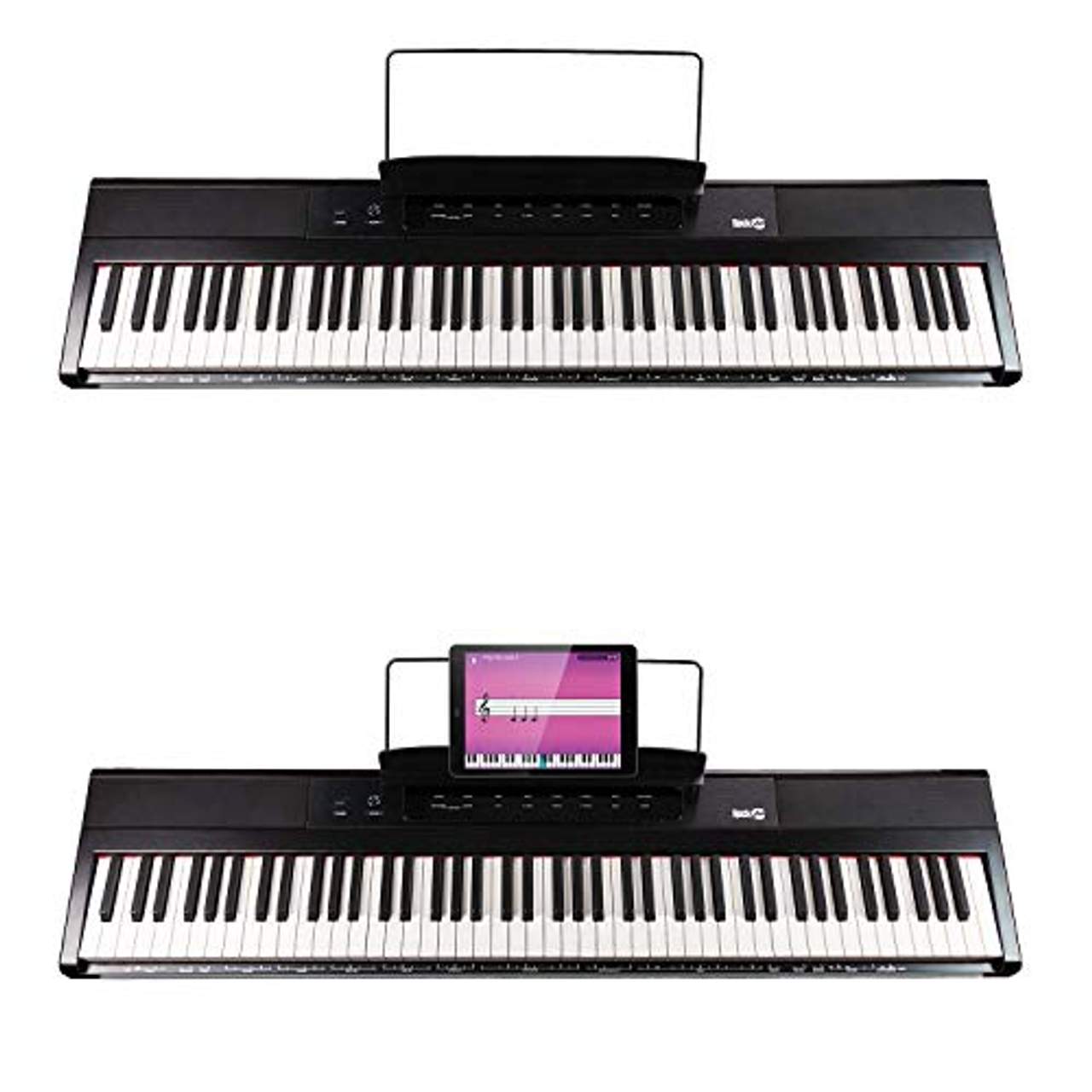 RockJam 88 Key Anfänger digital Klaviertastatur Klavier