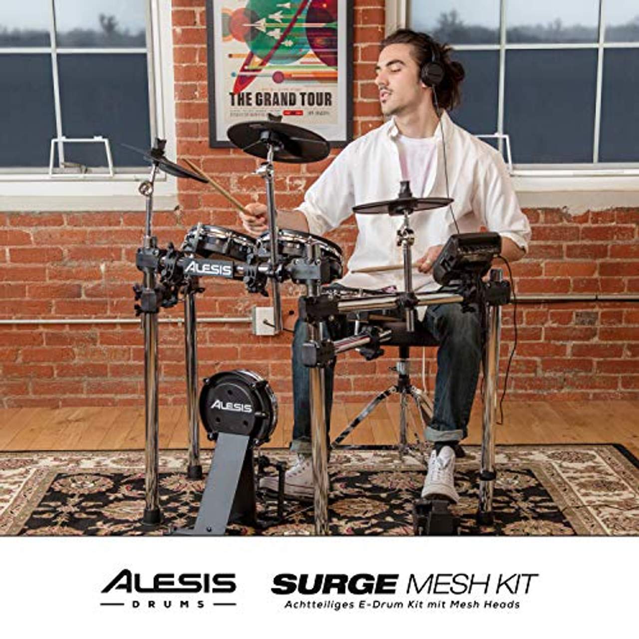 Alesis Surge Mesh Kit Achtteiliges Mesh-E-Drum-Set