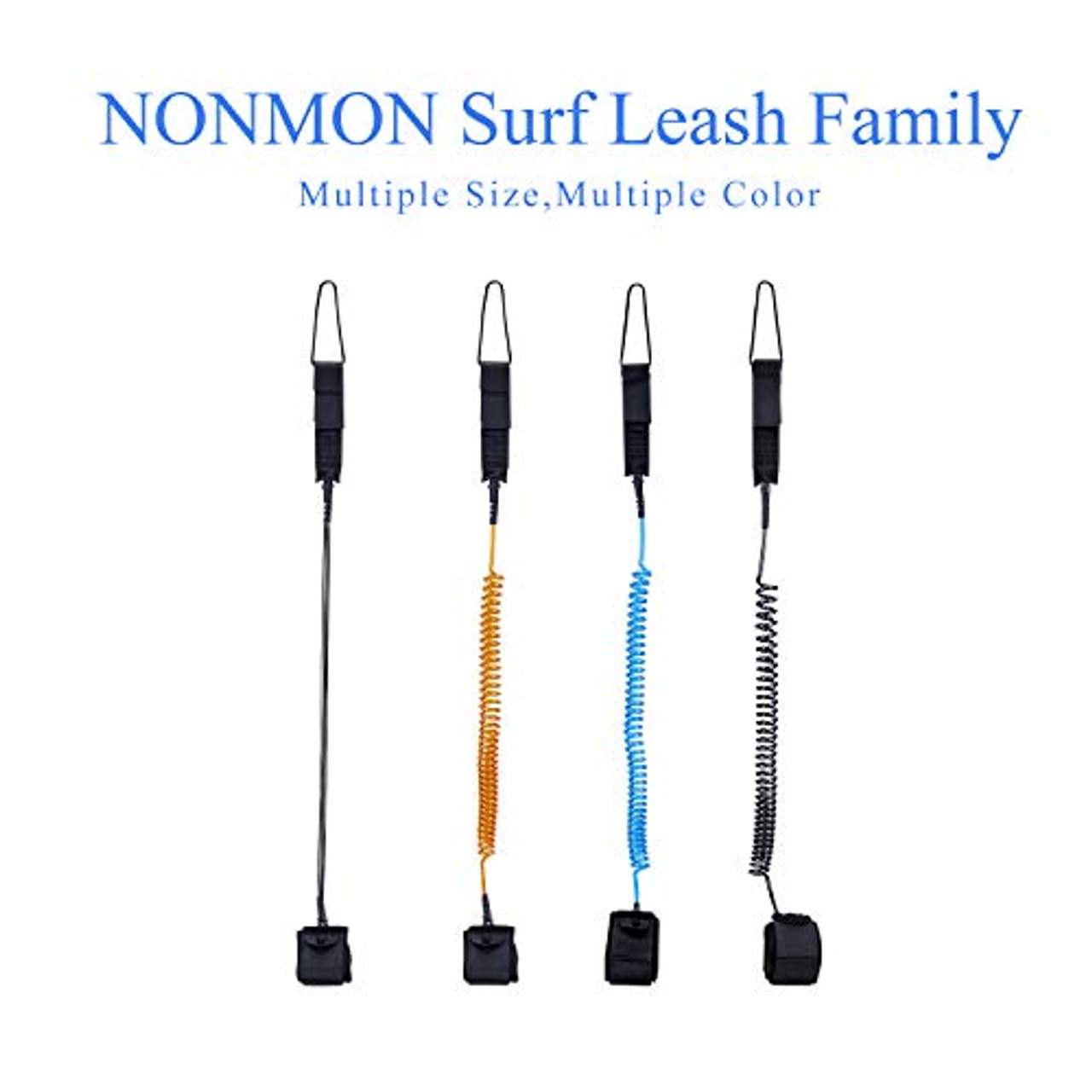 NONMON Surfboard Leash 7mm 10Füße