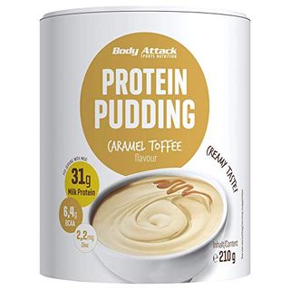Body Attack Protein Pudding Caramel Toffee Cream