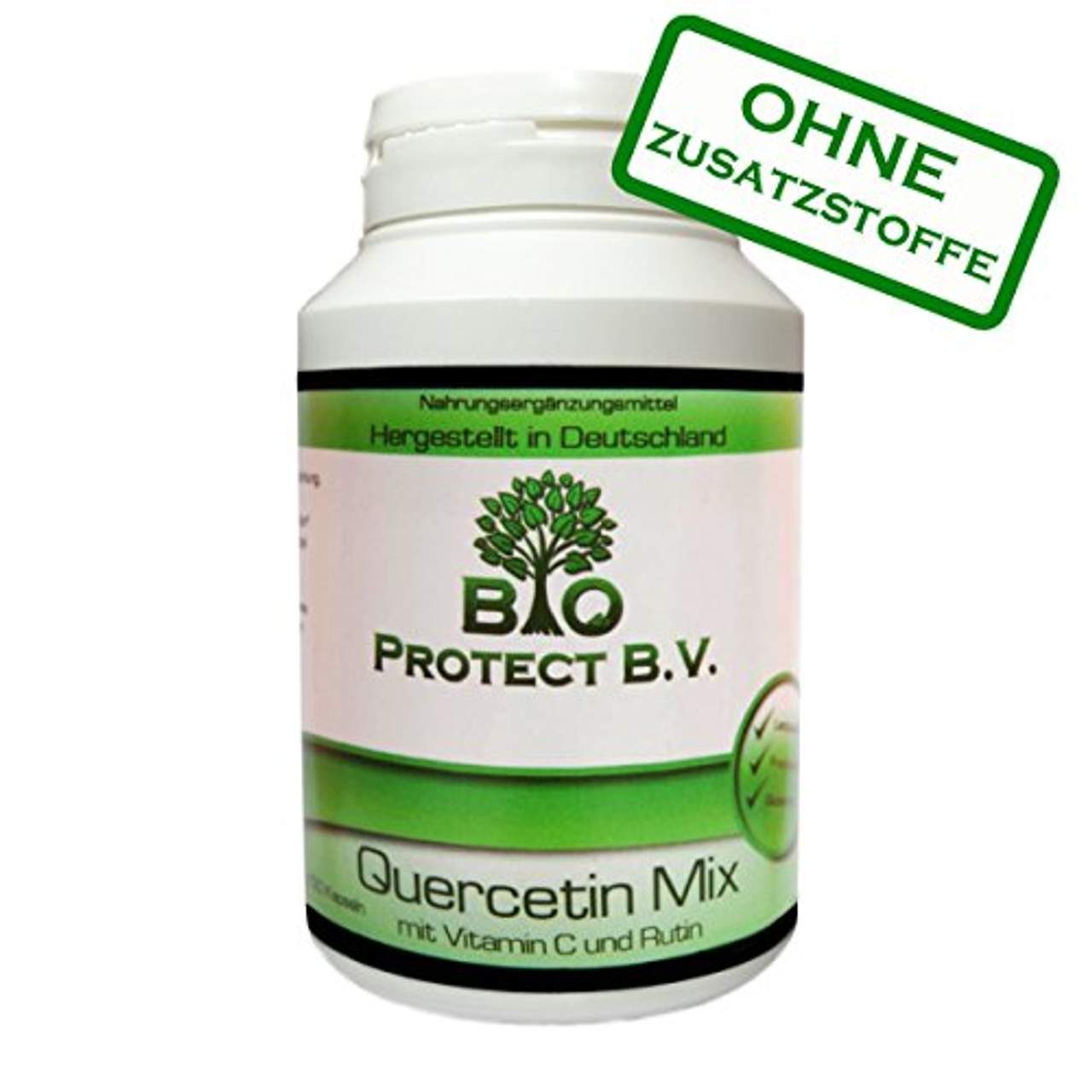 Quercetin Mix 120 Kapseln -eine Kapsel enthält 300mg Vitamin